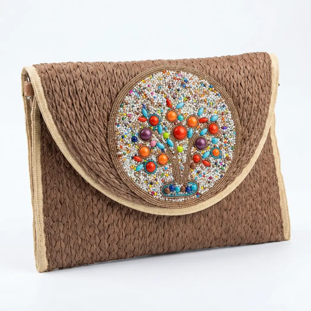 Bolsa de Praia - Clutch Talismã Jardim do Mar