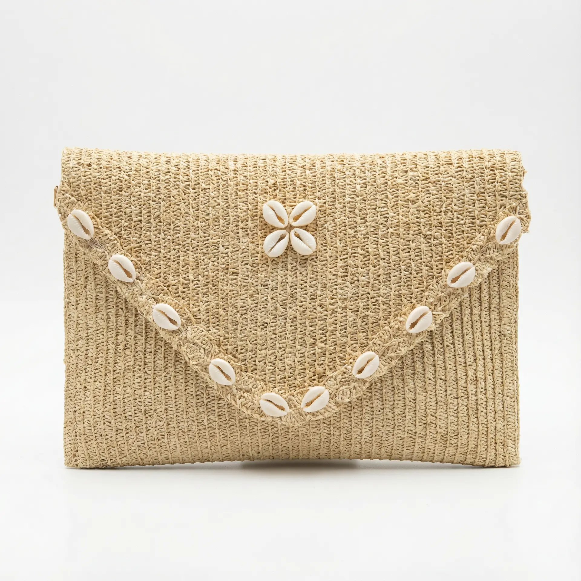 Bolsa de Praia - Clutch Talismã Conchas de Areia