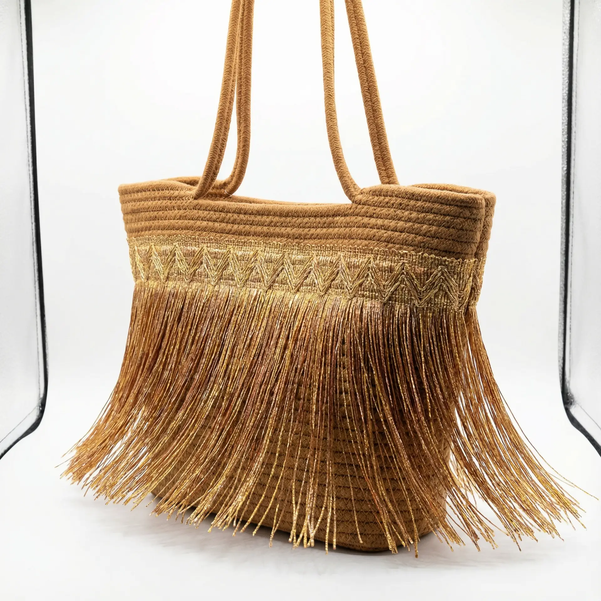 Bolsa de Praia - Brisa Mar Shopper Festa na Praia Gold